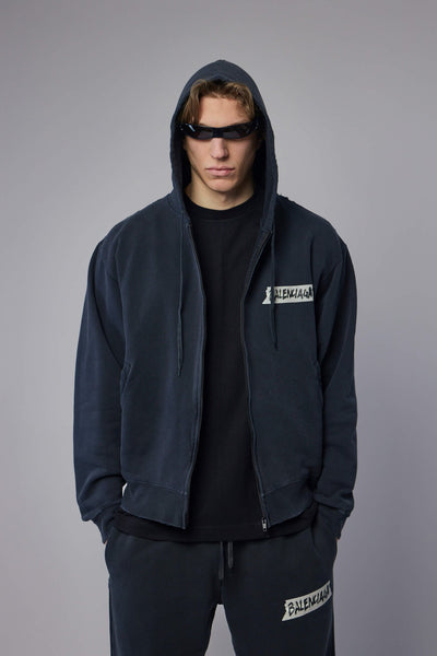 Oversized Zip-Up Hoodie