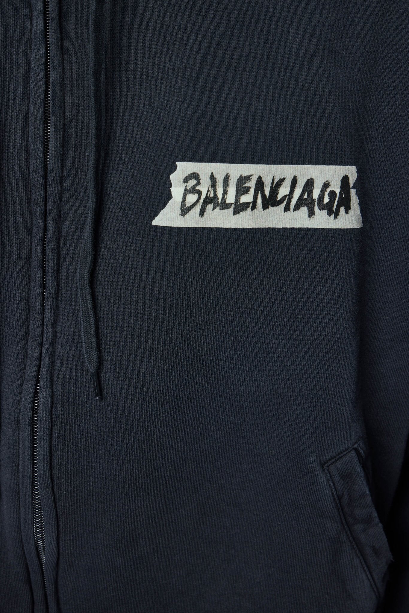 Balenciaga - Oversized Zip - Up Hoodie - LABELS