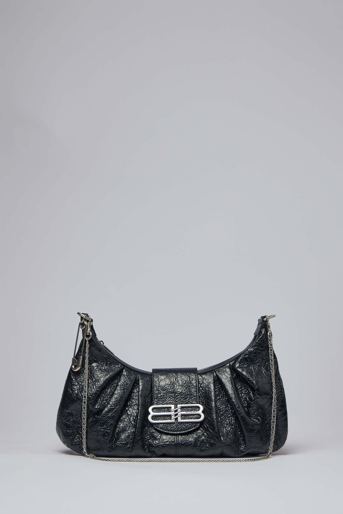 Balenciaga Shoulder Bags - Pamela M Crinkled Leather – LABELS