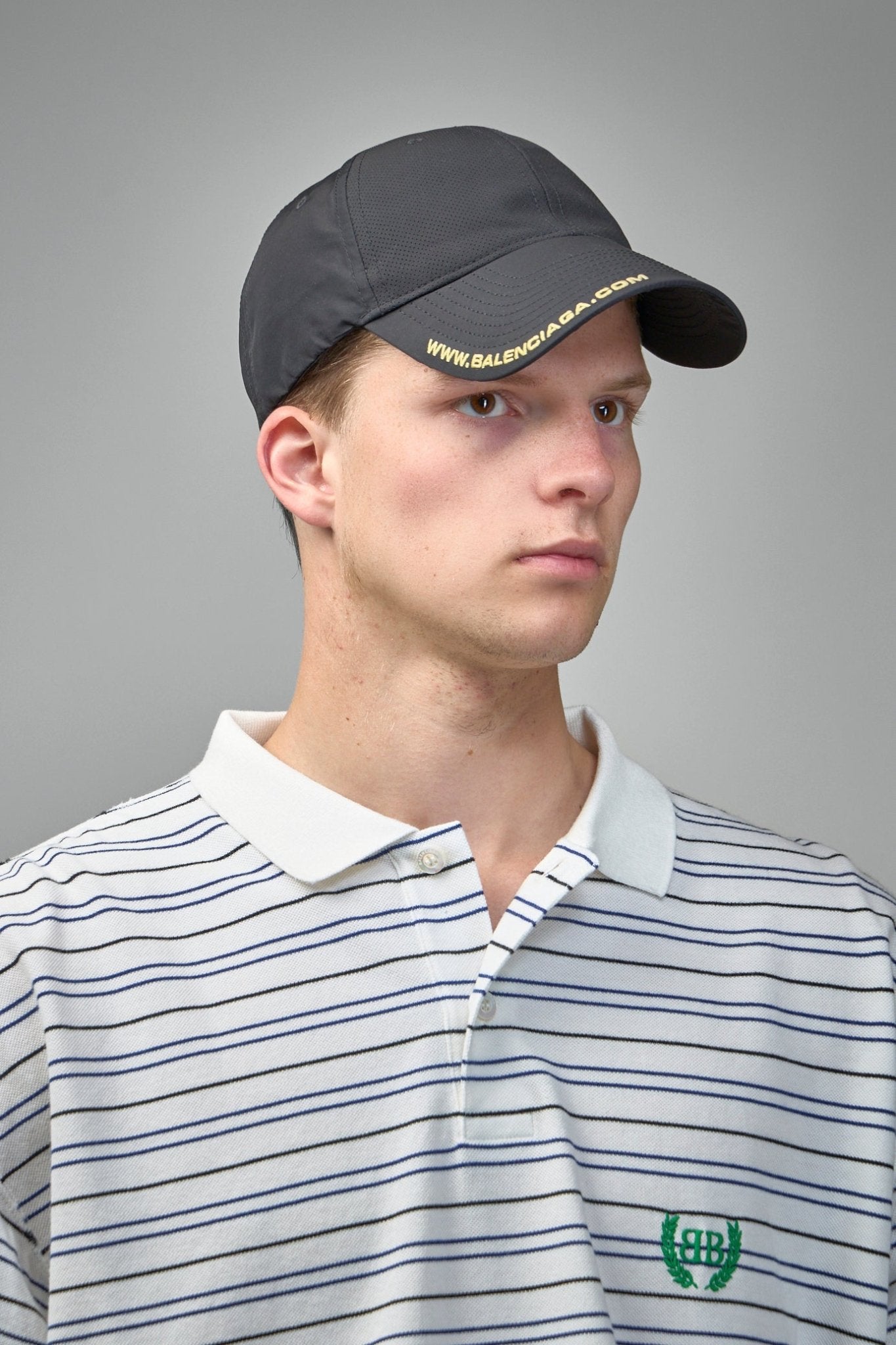Balenciaga - Perforated Website Cap - LABELS