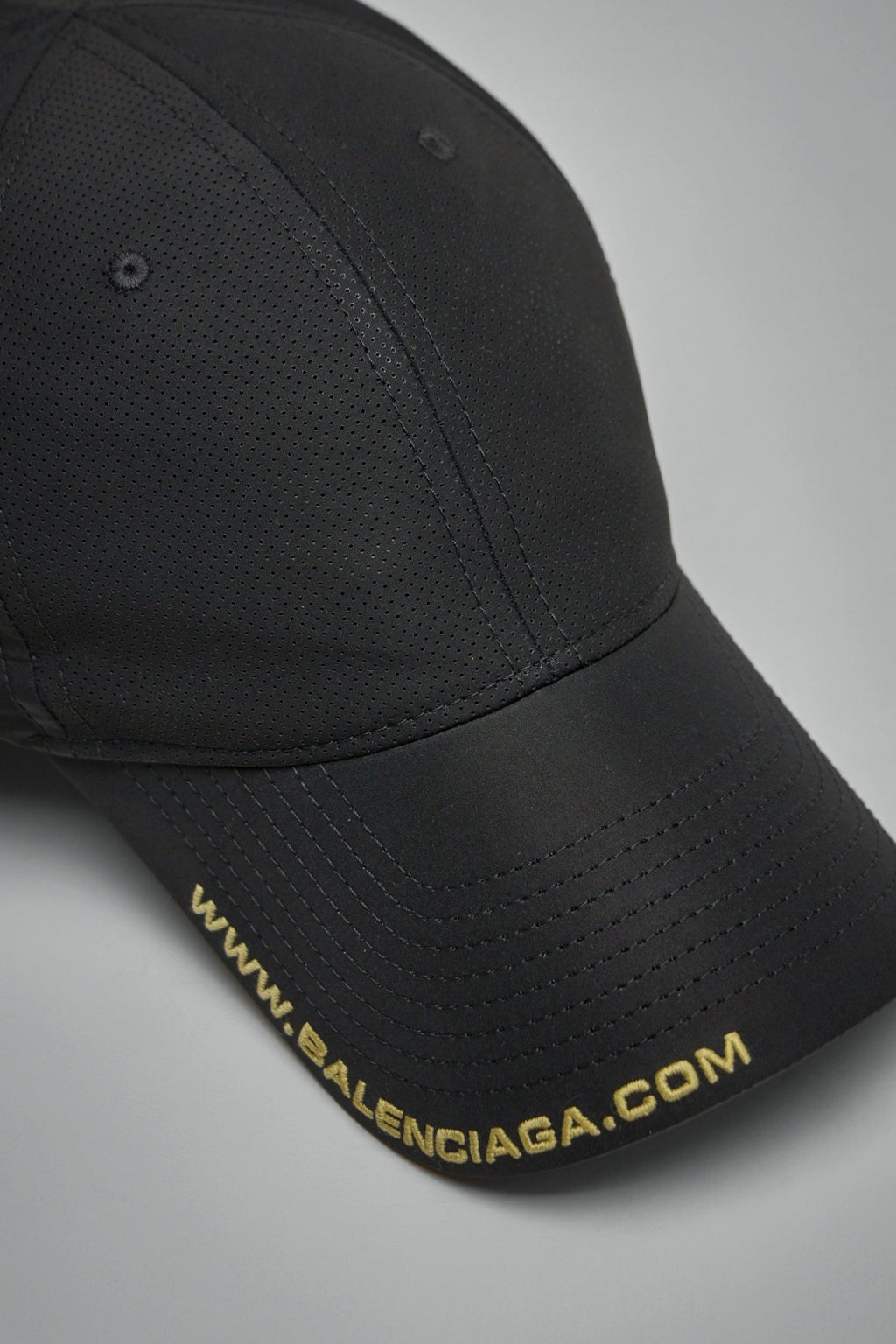 Balenciaga - Perforated Website Cap - LABELS
