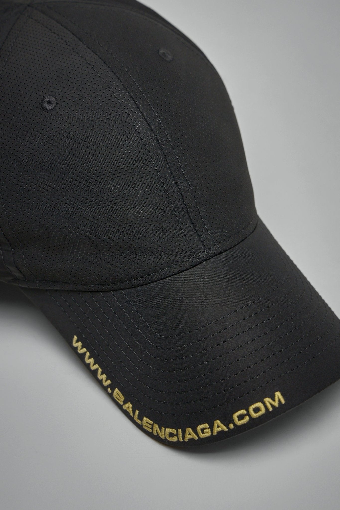 Balenciaga - Perforated Website Cap - LABELS