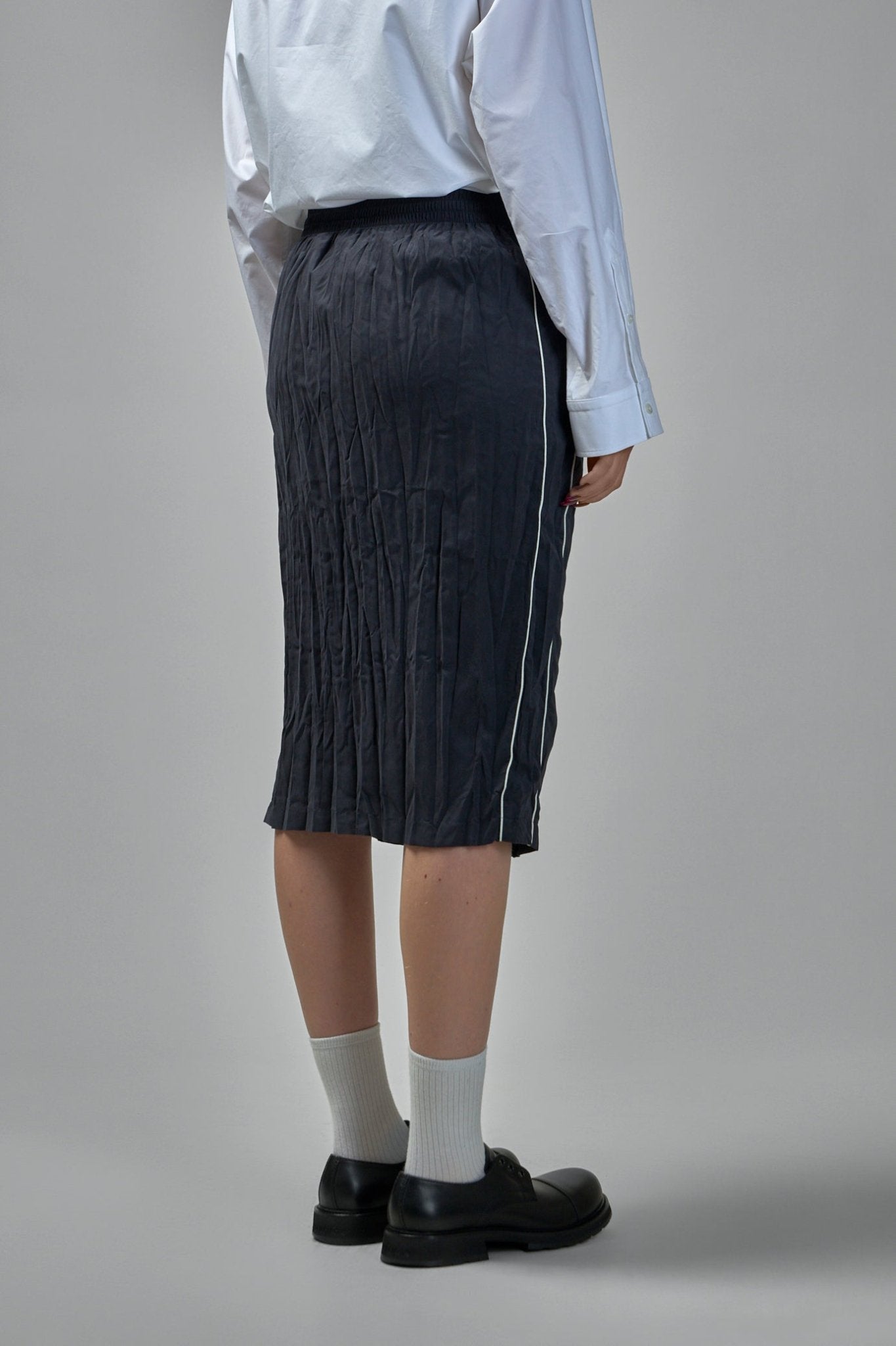 Balenciaga - Pleated Tracksuit Dress - LABELS