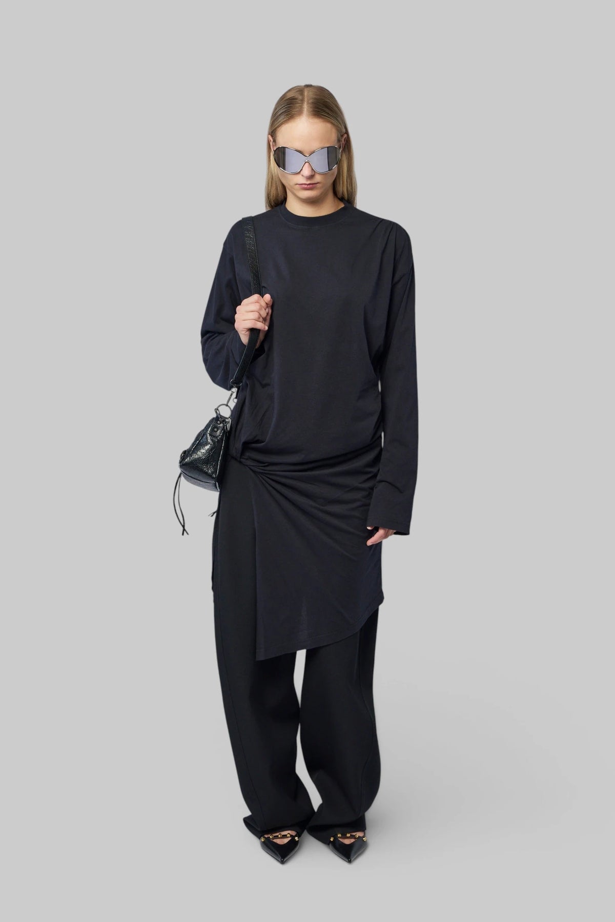 Balenciaga - Short Tucked-in Dress - LABELS