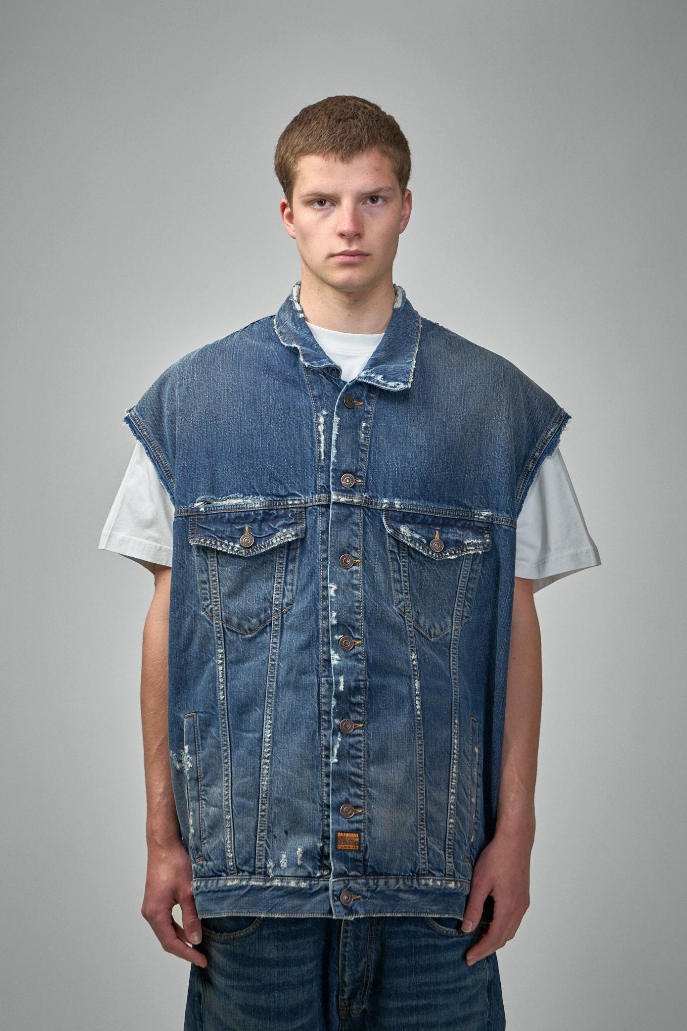 Balenciaga - Sleeveless Jacket - LABELS