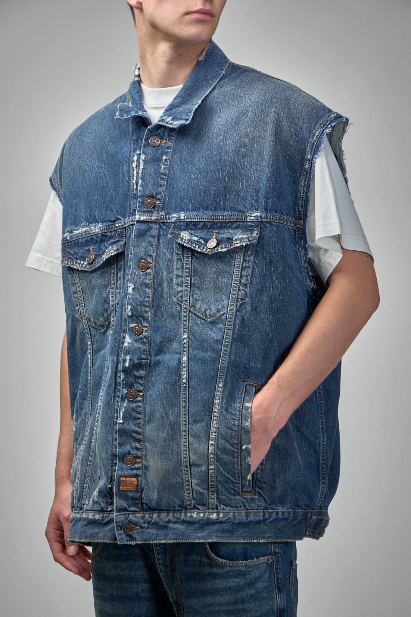 Balenciaga - Sleeveless Jacket - LABELS