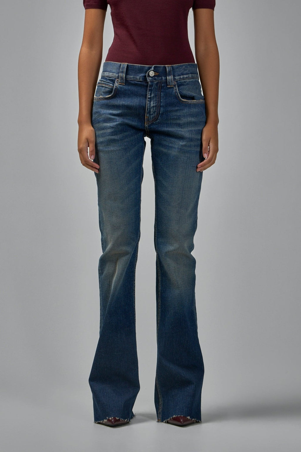 Balenciaga - Slim Fit Bootcut Pants - LABELS