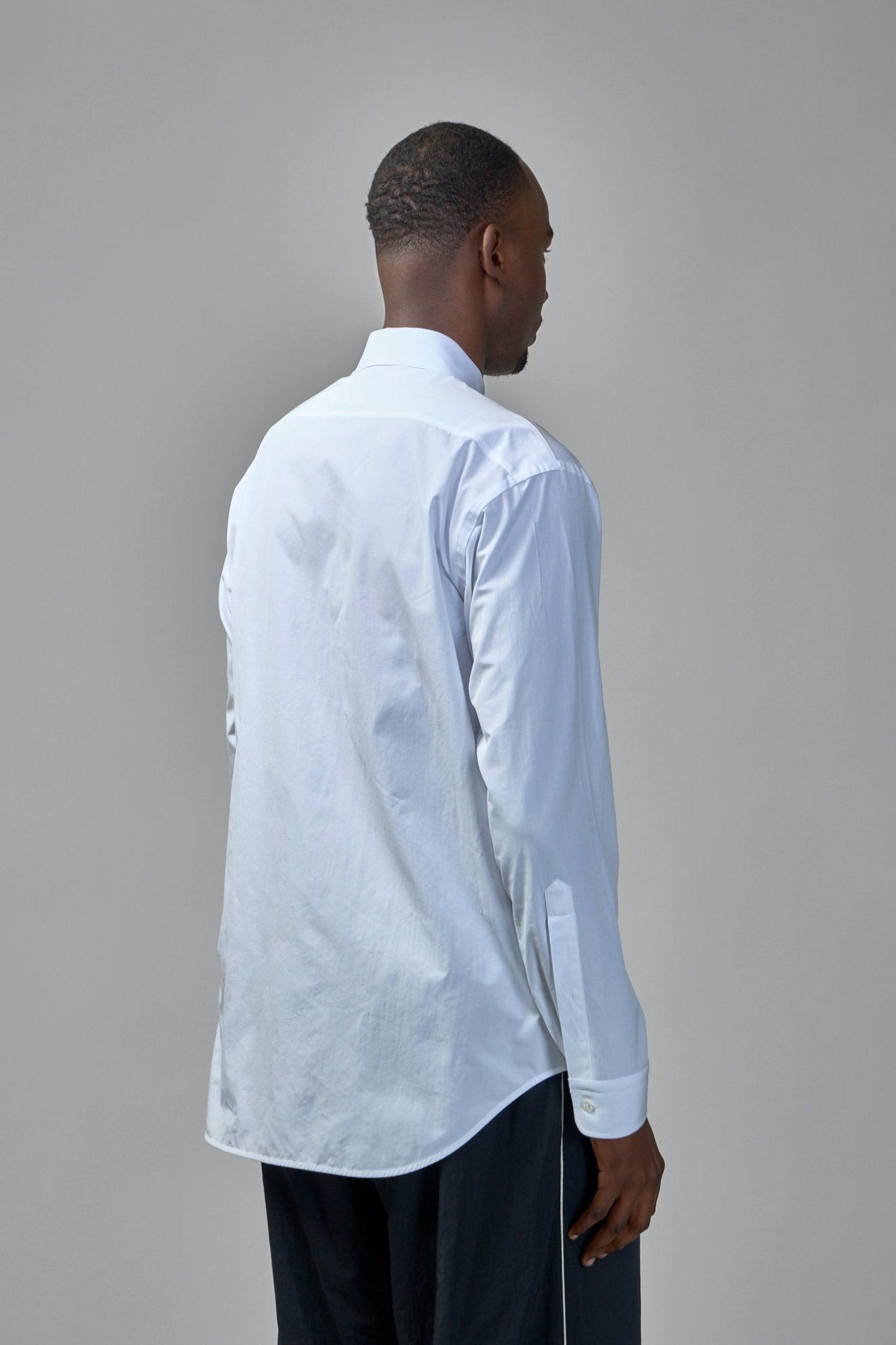 balenciaga logo dress shirt Balenciaga Logo Print Shirt