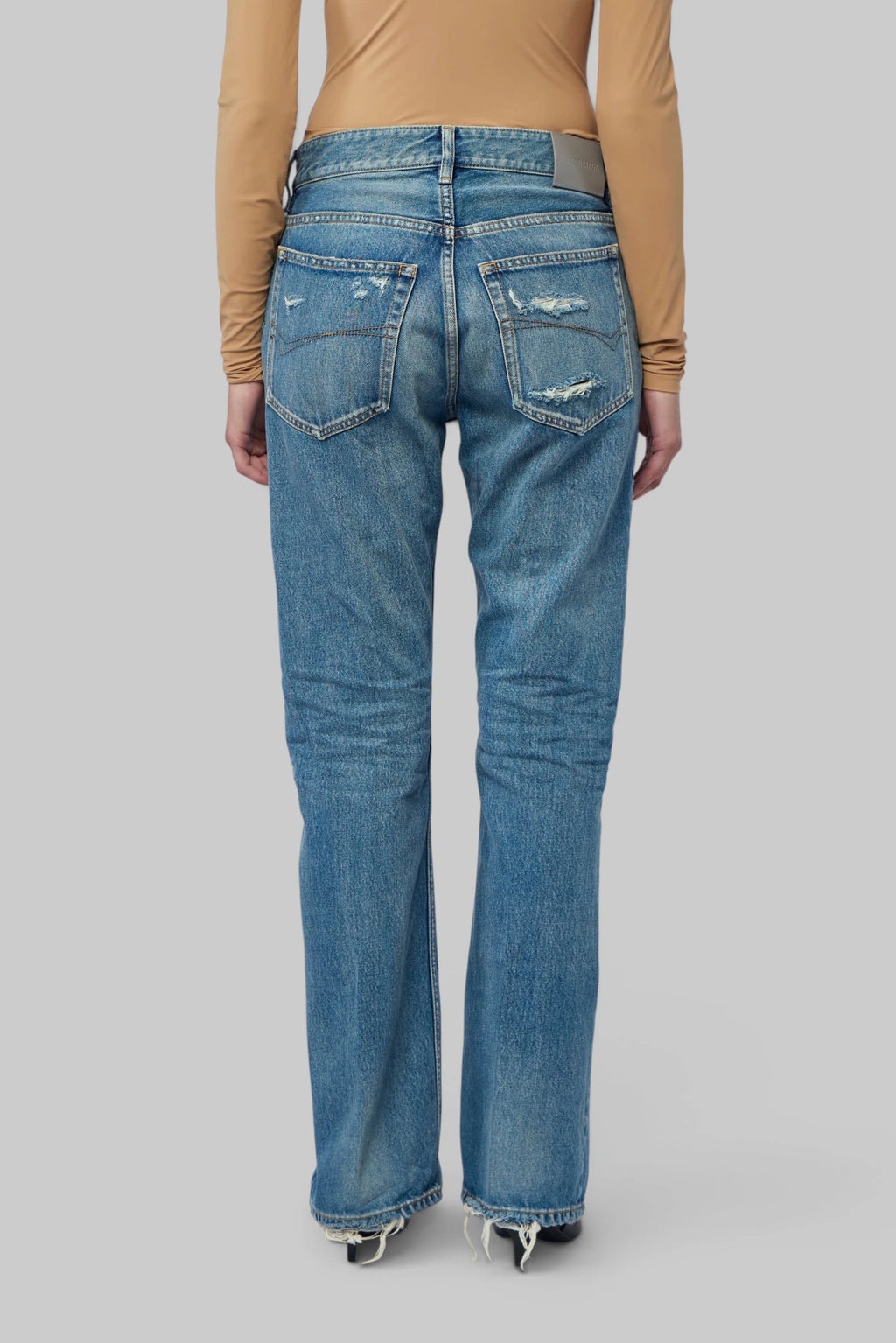Balenciaga - Straight Slim Leg Jeans - LABELS