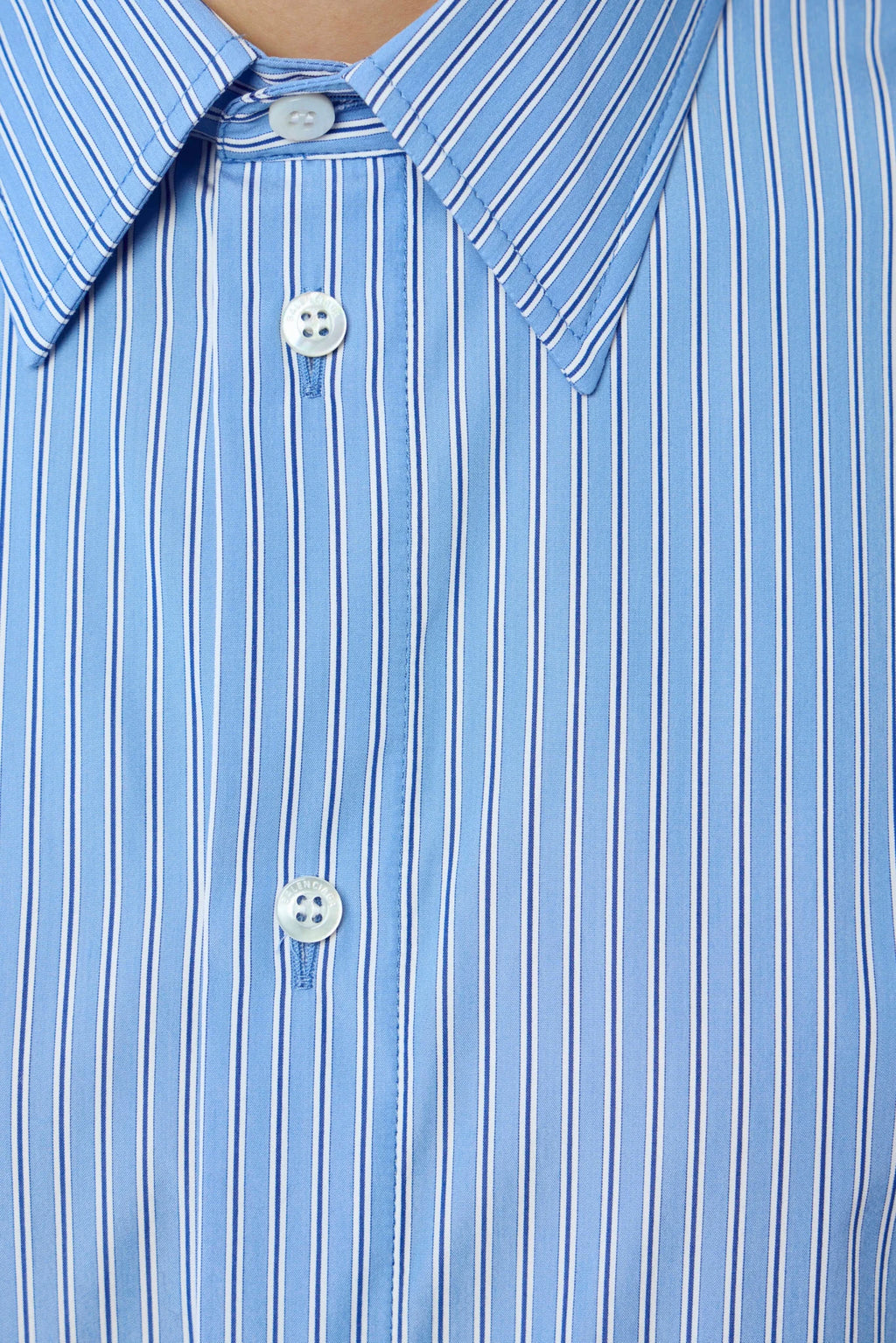 Balenciaga - Striped Poplin Shirt - LABELS