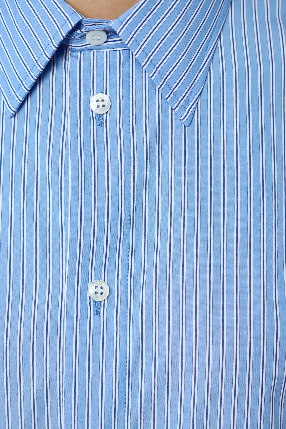 Balenciaga - Striped Poplin Shirt - LABELS