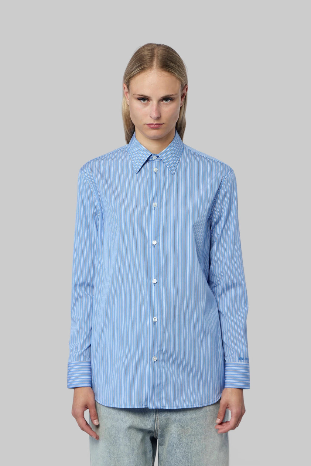 Balenciaga - Striped Poplin Shirt - LABELS