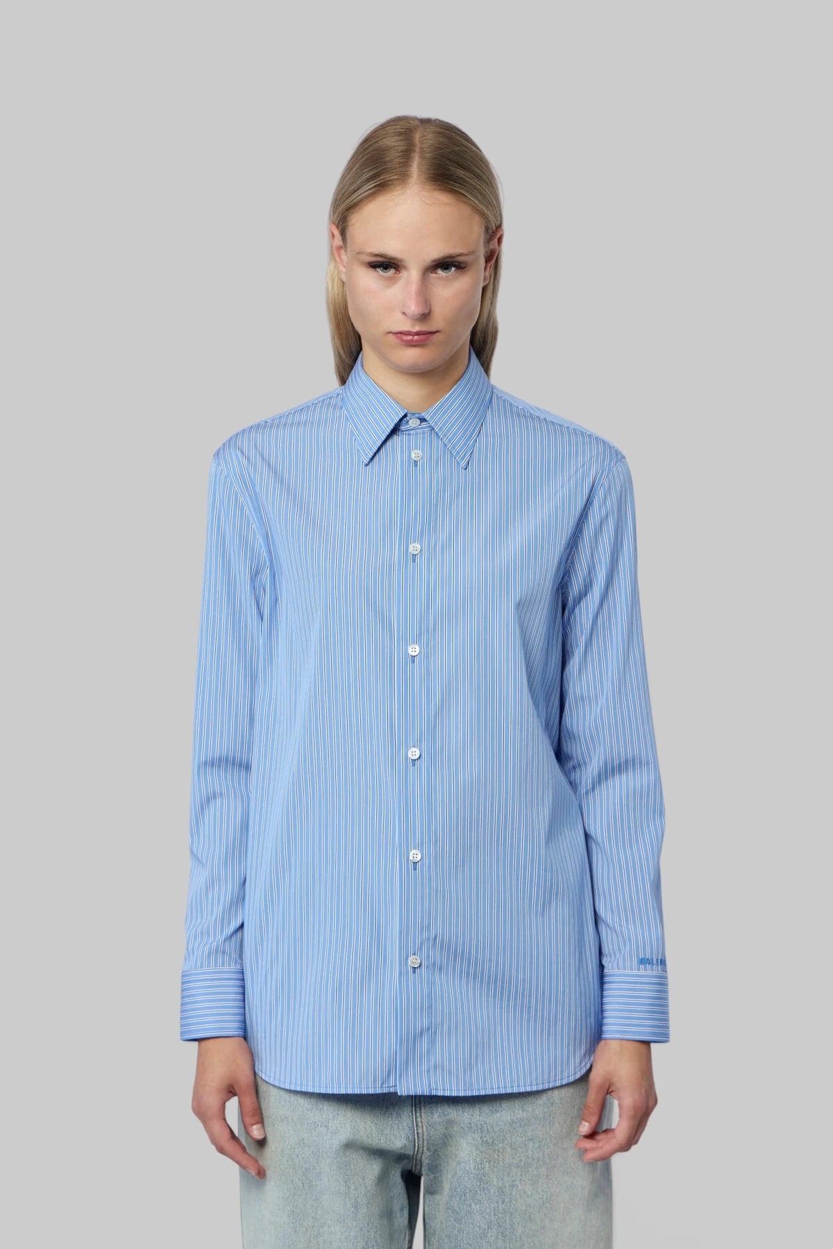 Balenciaga - Striped Poplin Shirt - LABELS