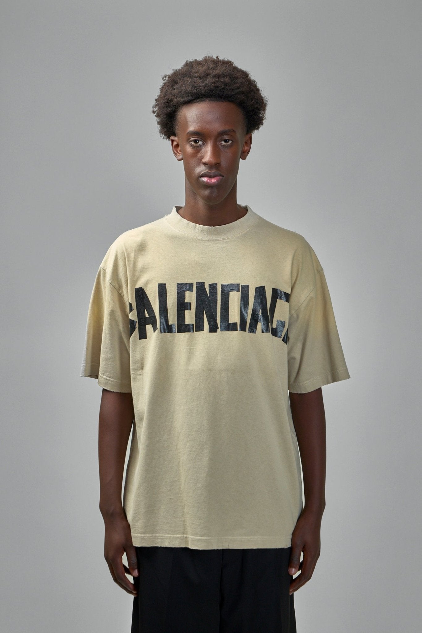 Balenciaga T-Shirts - Tape Type Medium Fit Cotton Tee – LABELS