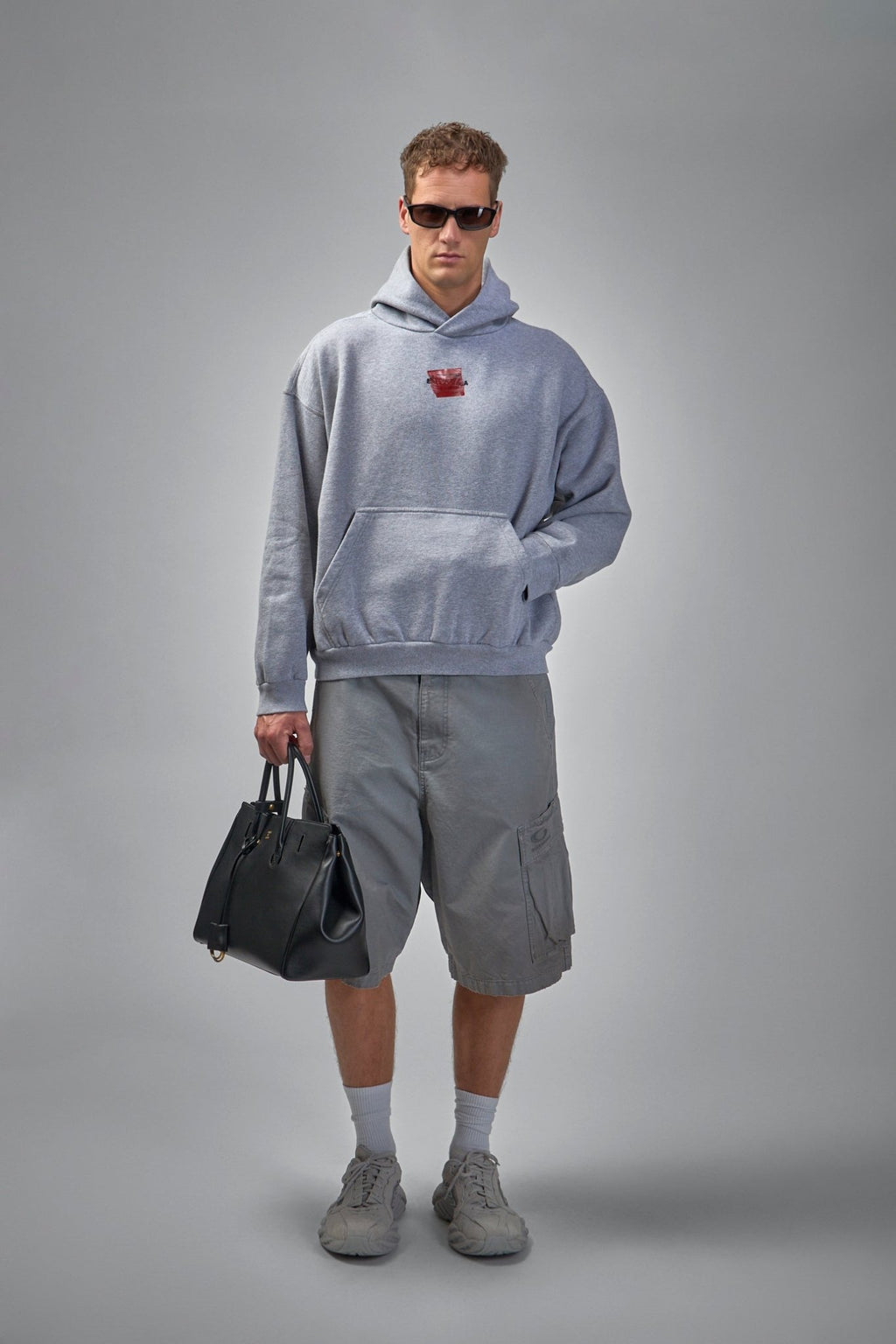 Balenciaga - Tape Type Ripped Pocket Hoodie - LABELS