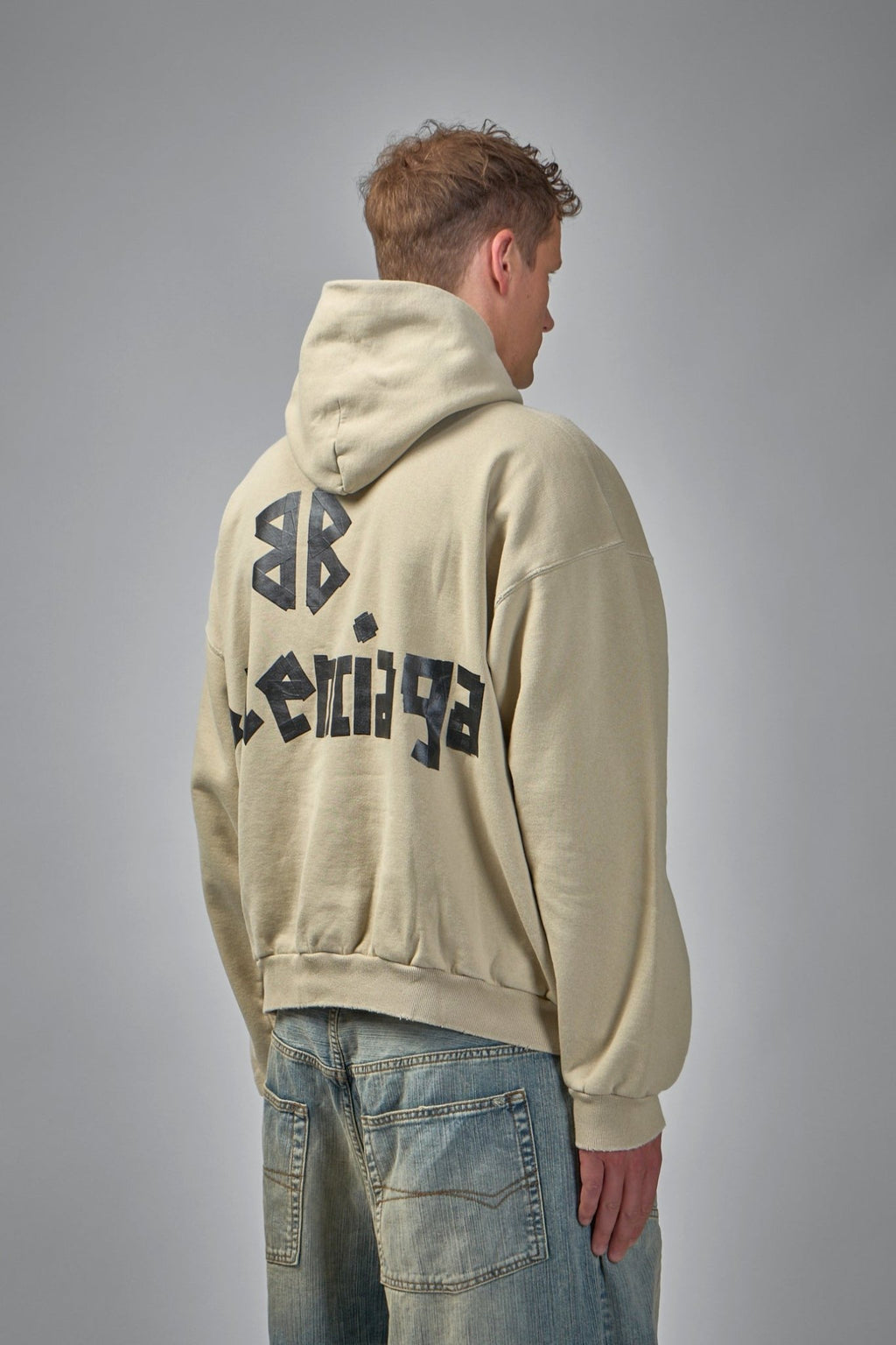 Balenciaga - Tape Type Ripped Pocket Hoodie - LABELS