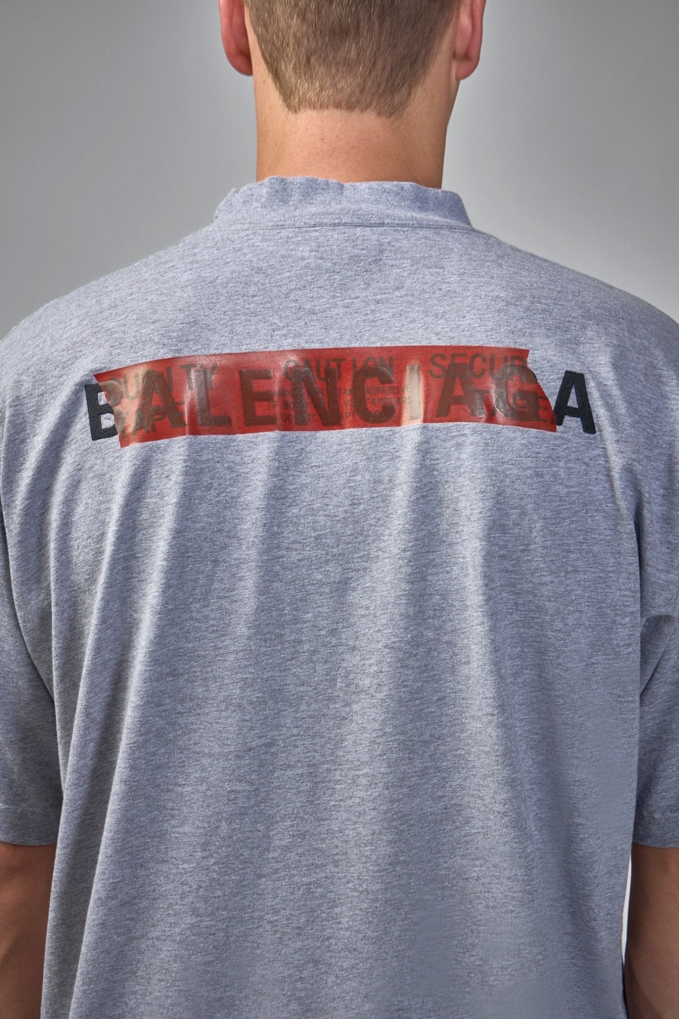 Balenciaga - Taped Back Medium Fit T-shirt - LABELS
