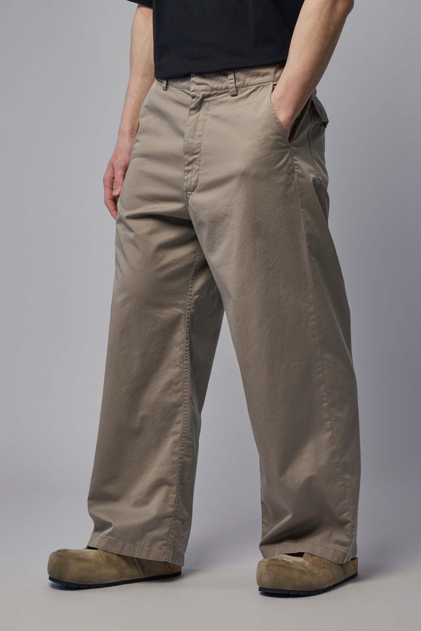 Balenciaga Straight Pants Workwear New Beige – LABELS