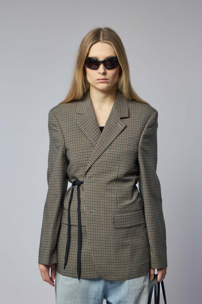 Wrap Tailored Jacket