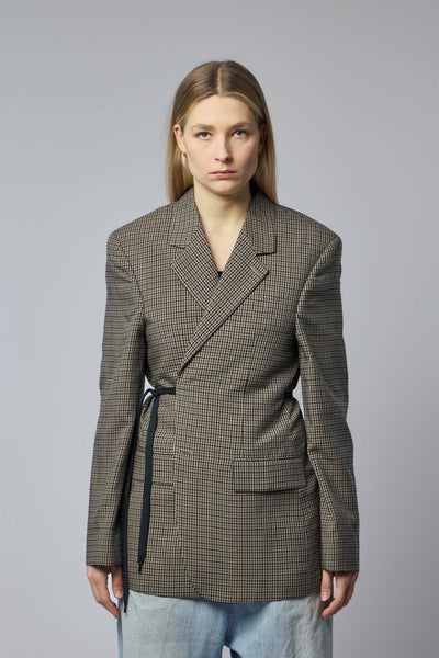 Wrap Tailored Jacket