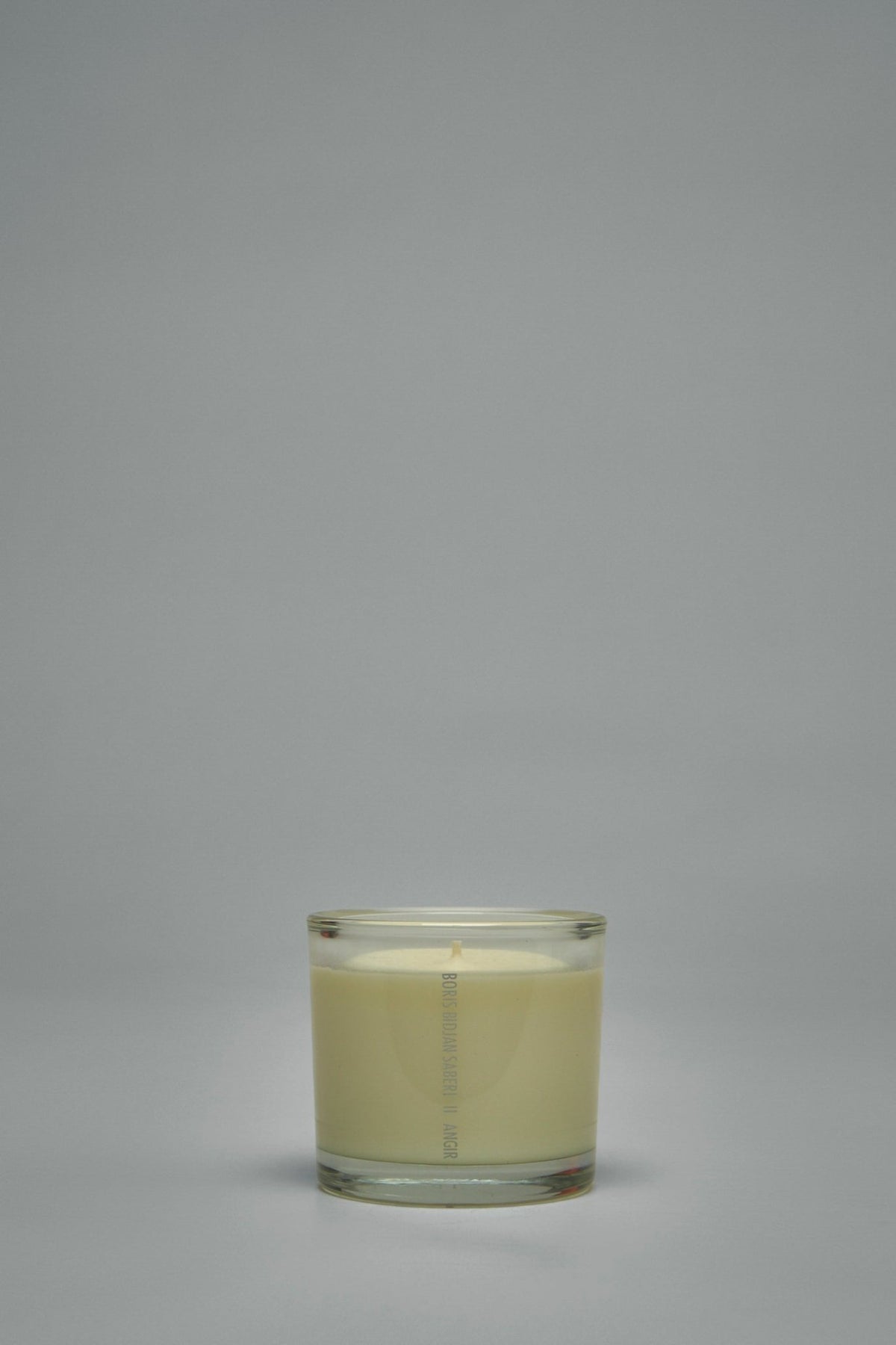 Boris Bidjan Saberi Candle ANGIR luxury home fragrance with natural wax
