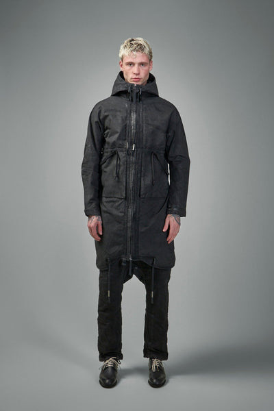 Boris Bidjan Saberi コーティングレイヤードコート ジャケット boris-bidjan-saberi-outdoor-