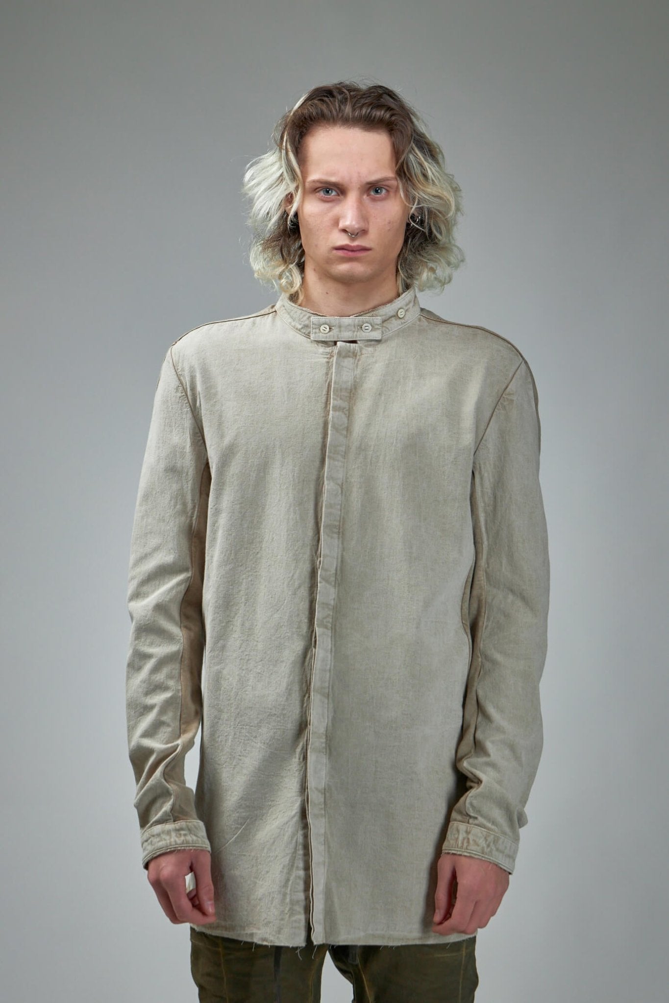 Boris Bidjan Saberi Shirts - SHIRT1 Cotton Shirt – LABELS