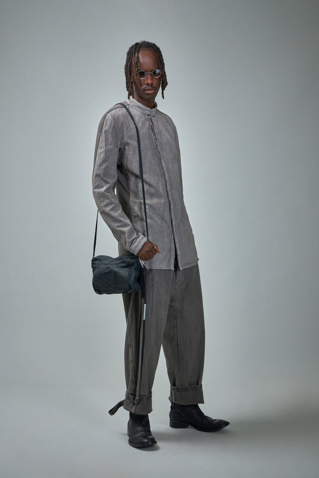 Boris Bidjan Saberi - Shirt1 Carbon Grey - LABELS