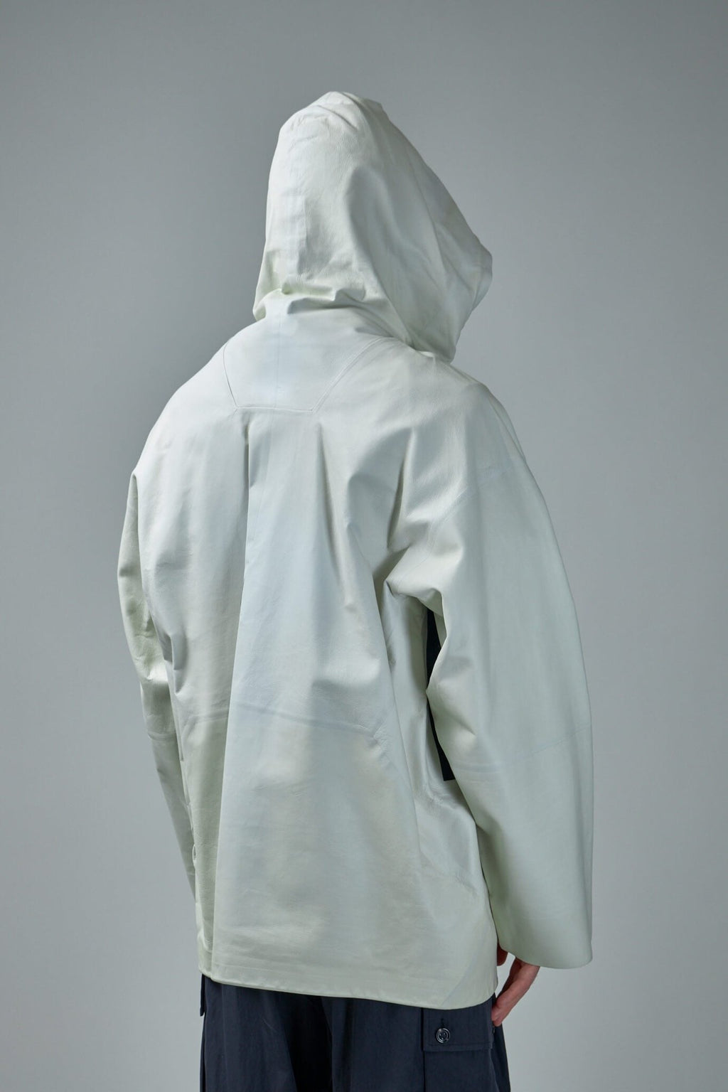 Bottega Veneta - Blouson Knit Leather off - LABELS