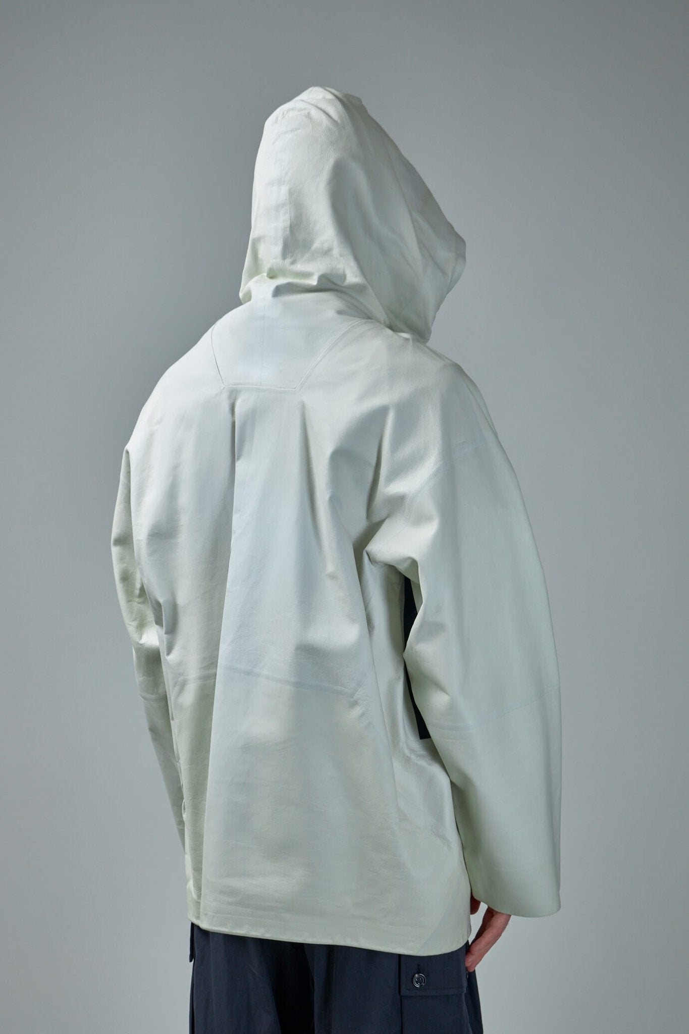 Bottega Veneta - Blouson Knit Leather off - LABELS