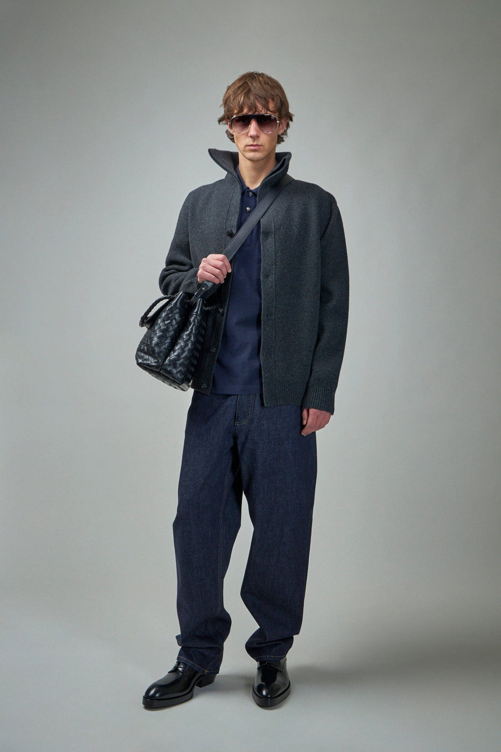 Bottega Veneta - Chine Cotton Piquet Polo - LABELS