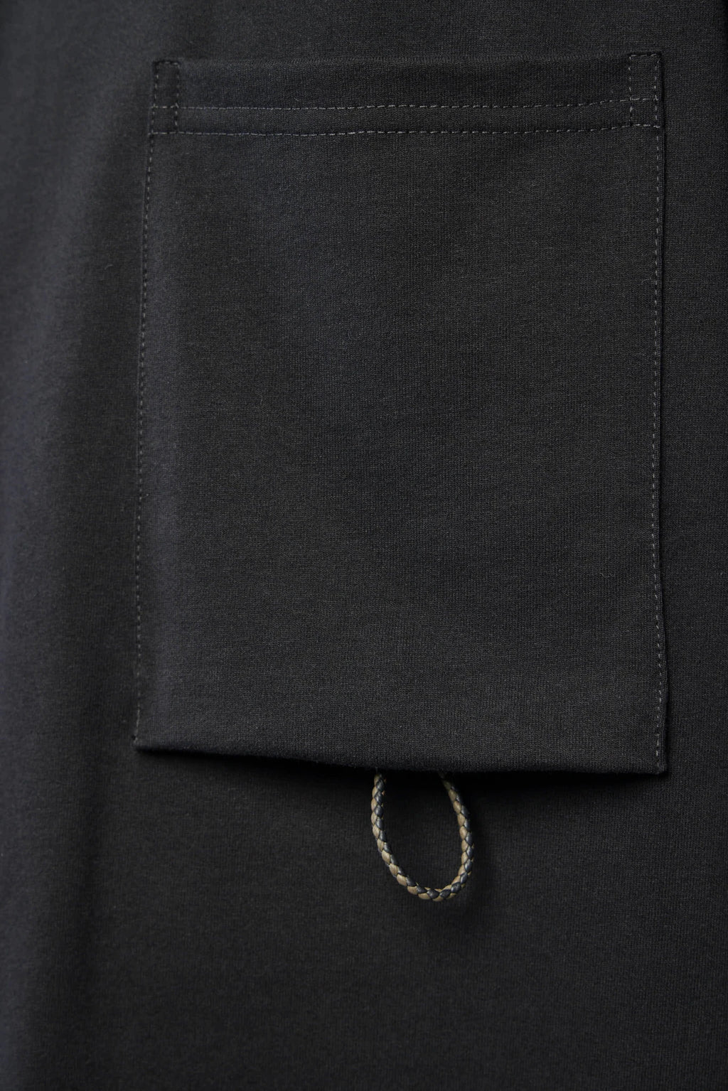 Bottega Veneta cotton jersey T-shirt fabric texture close-up