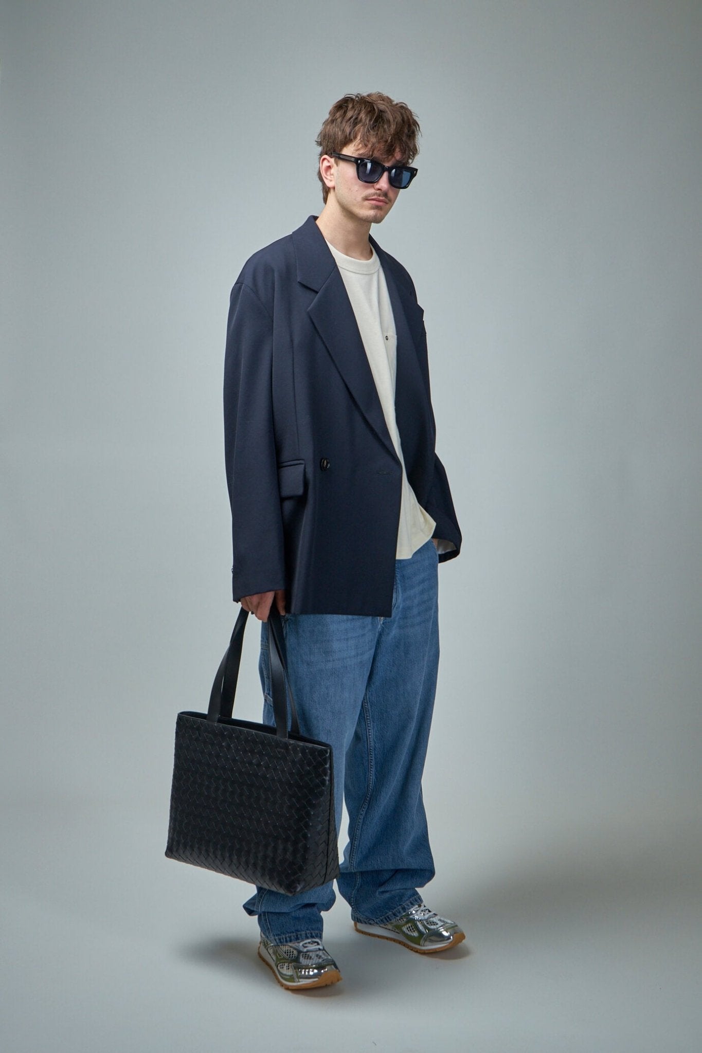 Bottega Veneta - Compact Wool Gabardine Blazer - LABELS