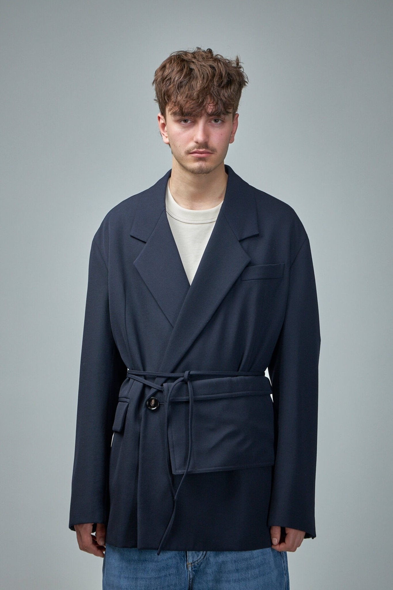 Bottega Veneta - Compact Wool Gabardine Blazer - LABELS