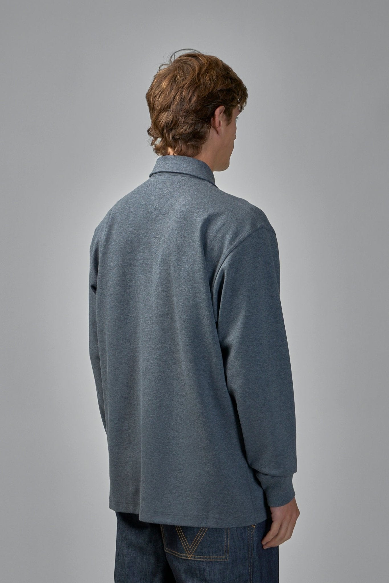 Bottega Veneta - Double Cotton Melange Polo - LABELS