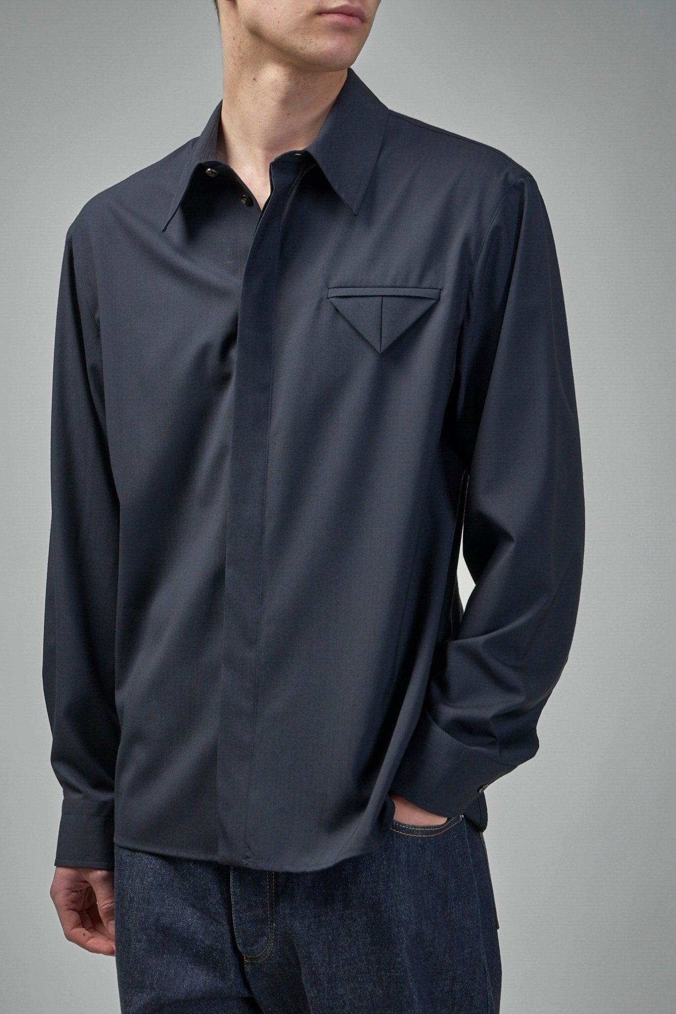 Bottega Veneta - Fine Wool Shirt - LABELS