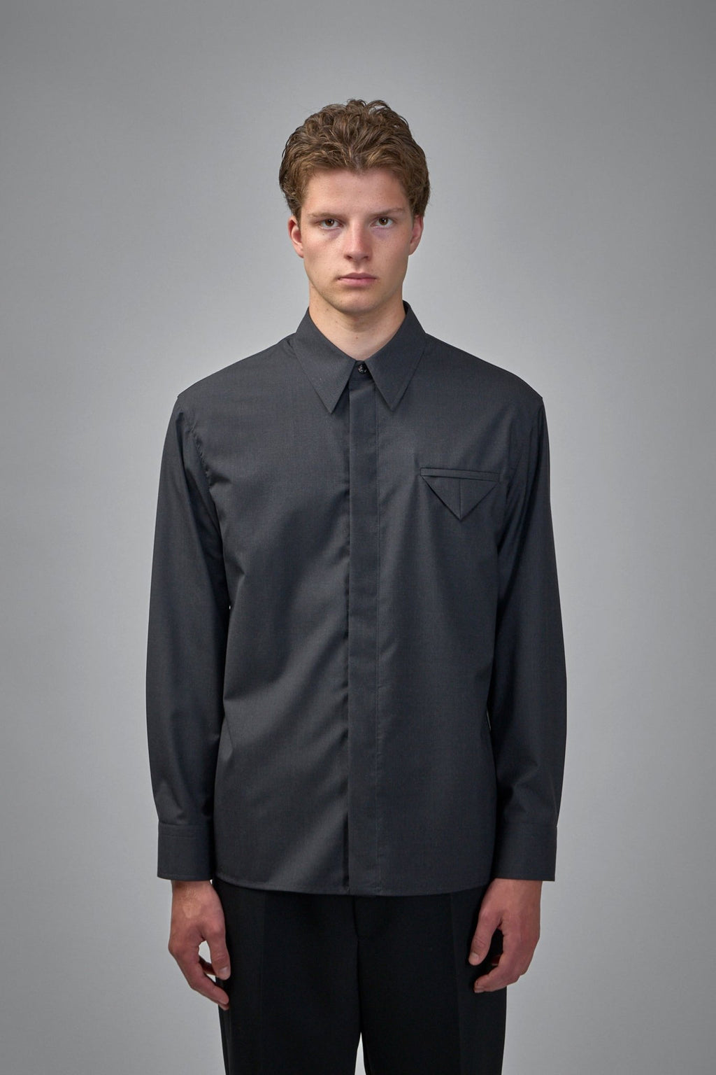 Bottega Veneta - Fine Wool Shirt - LABELS