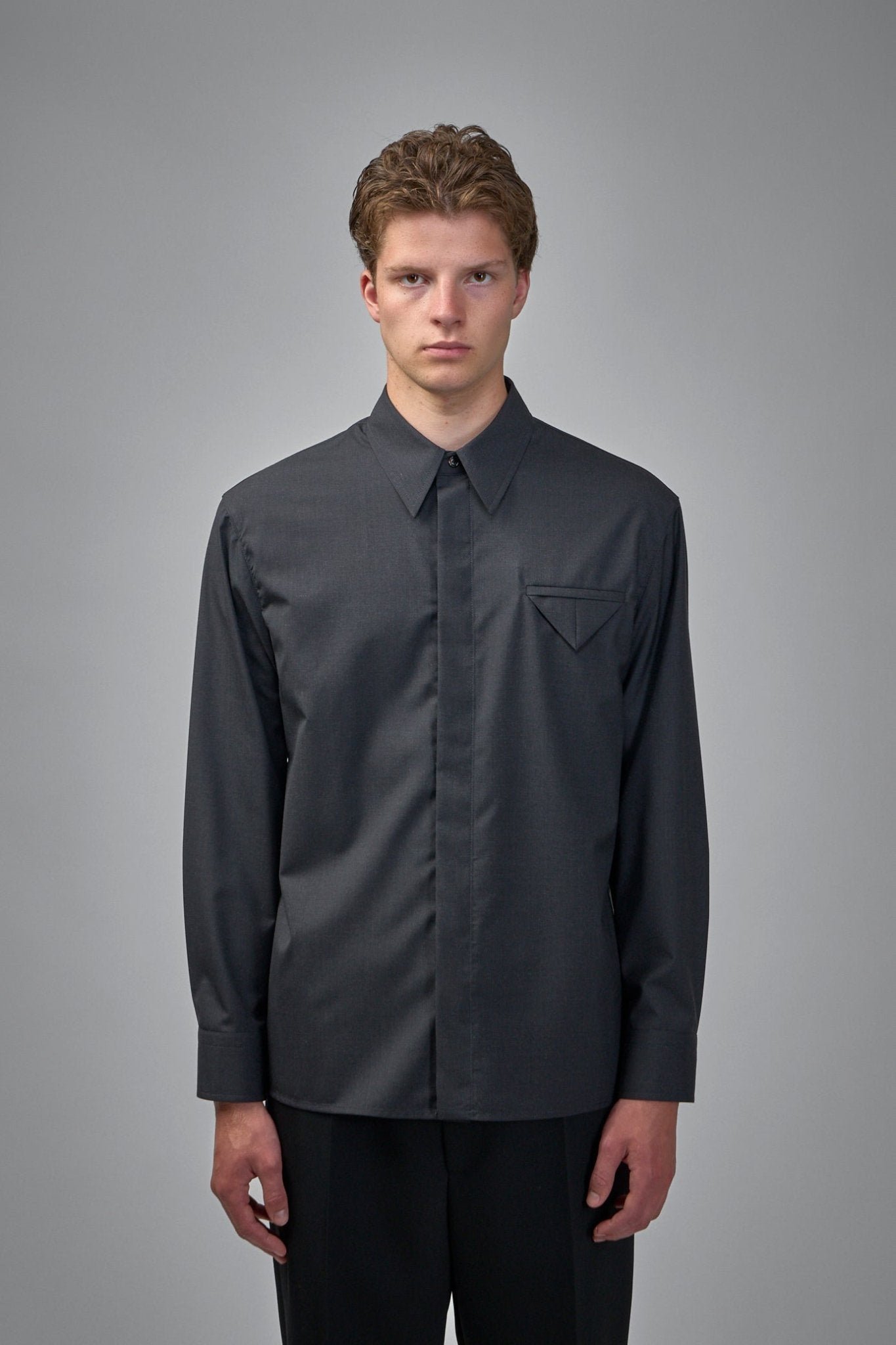 Bottega Veneta - Fine Wool Shirt - LABELS