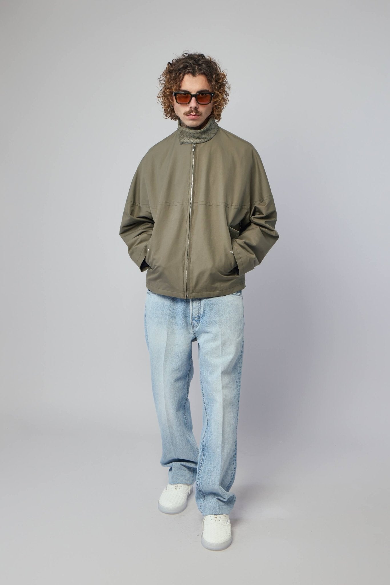 Bottega Veneta - Harrington Jacket In Compact Cotton - LABELS
