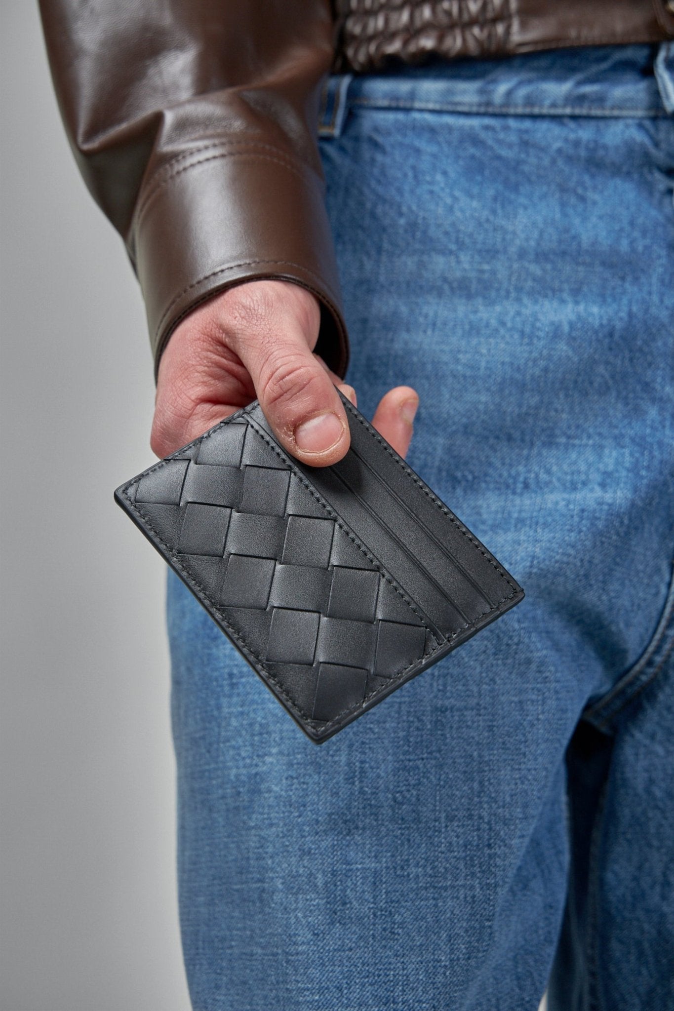 Bottega Veneta - Intrecciato Credit Card Case - LABELS