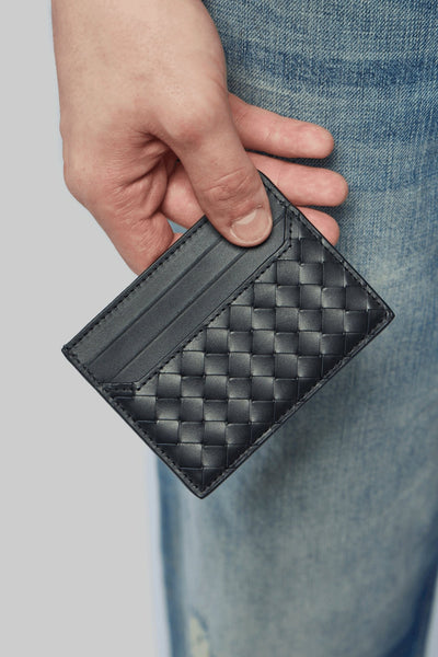 Intrecciato Credit Card Case
