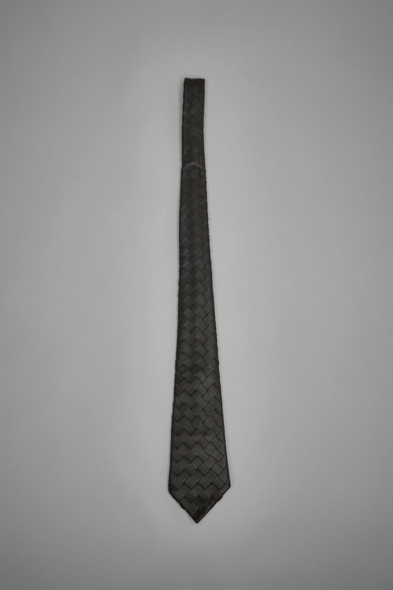 Bottega Veneta - Intrecciato Leather Tie - LABELS