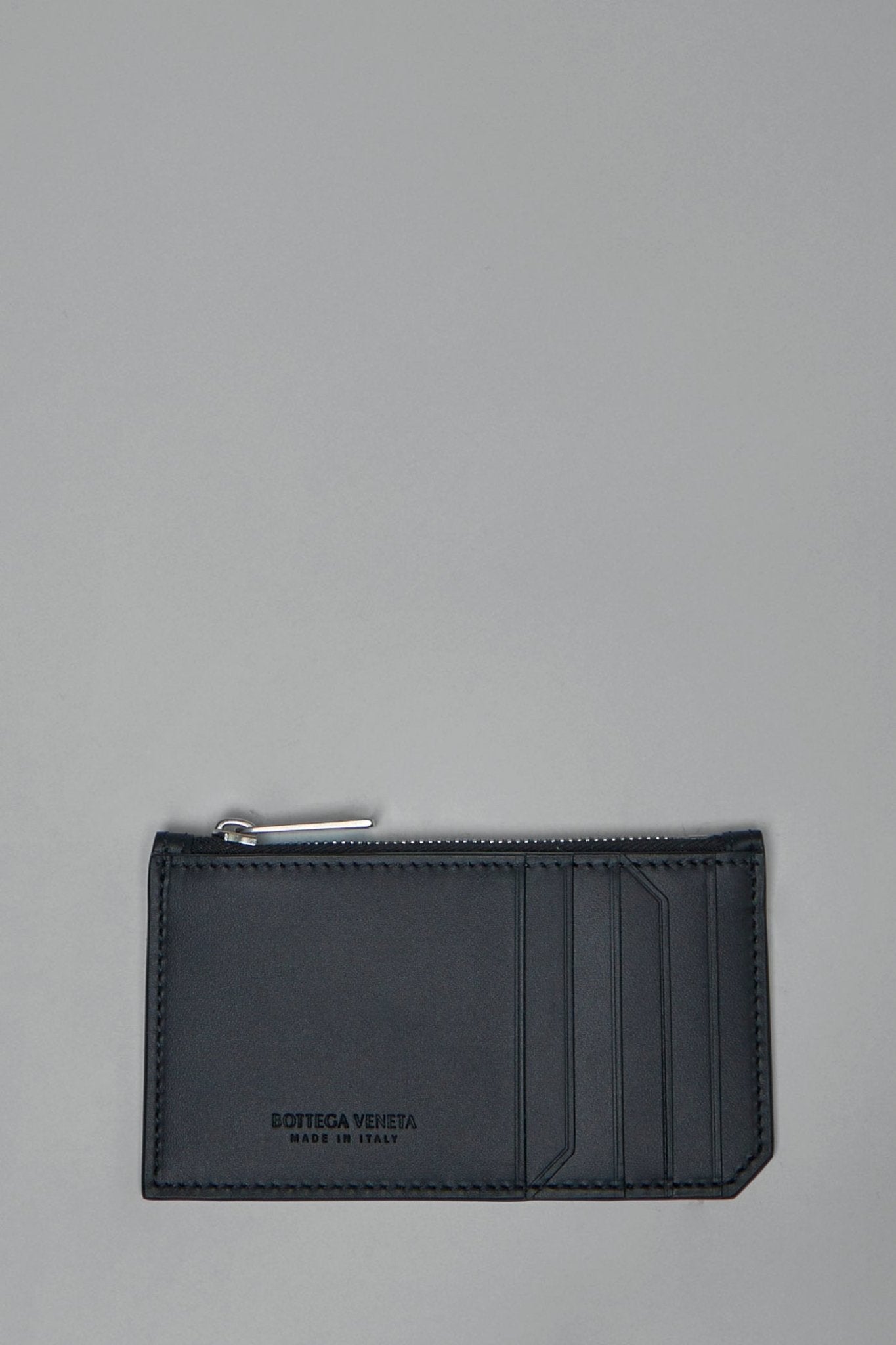 Bottega Veneta Intrecciato Piccolo Zipped Card Case - LABELS