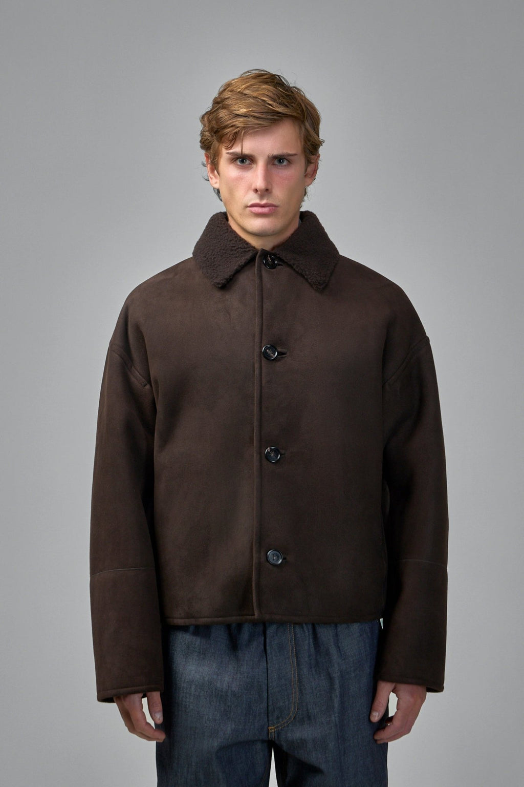 Bottega Veneta - Jacket Felted Merinos Shearling - LABELS