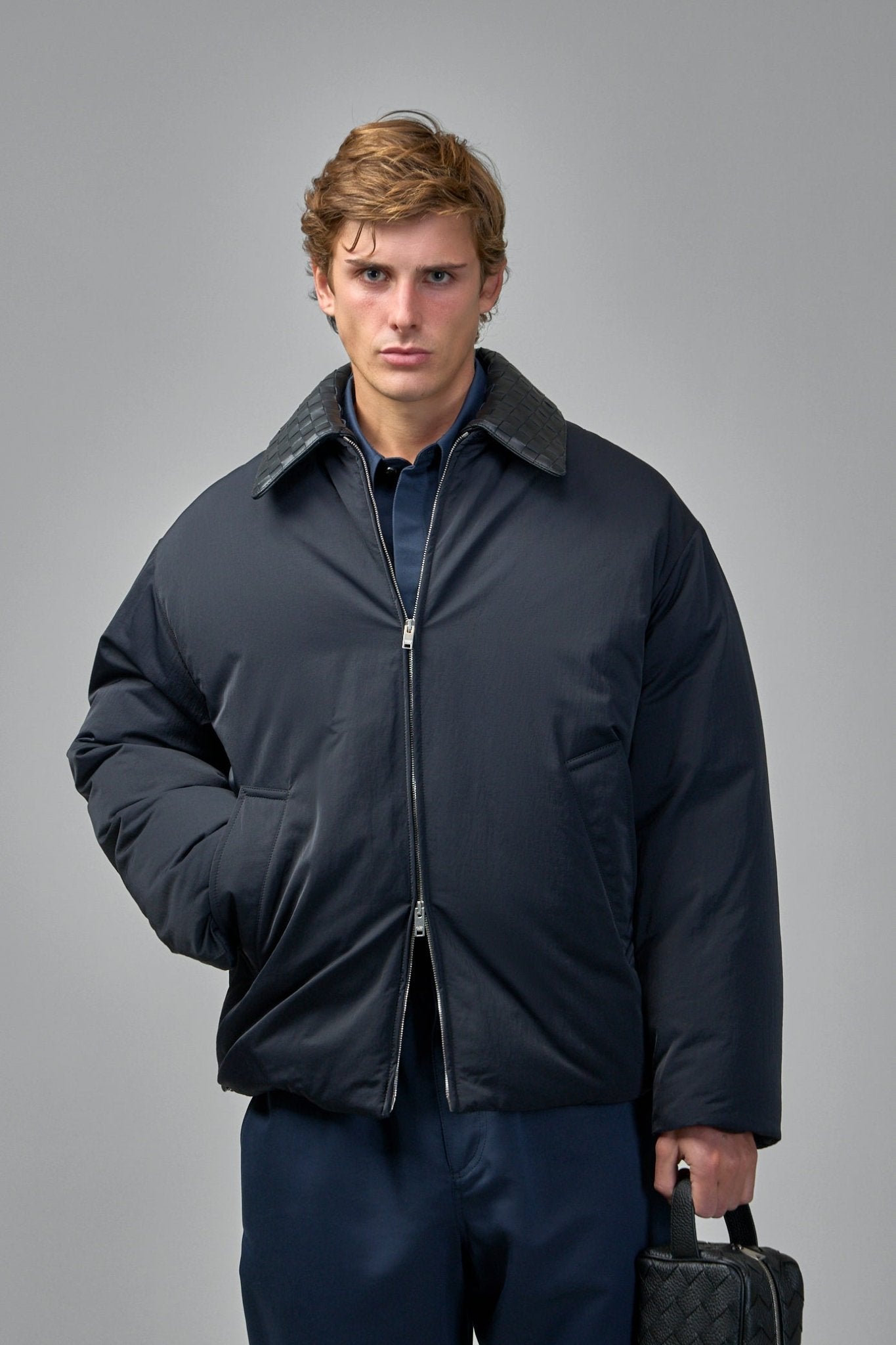 Bottega Veneta Jacket Washed Tech Matt Nylon - LABELS