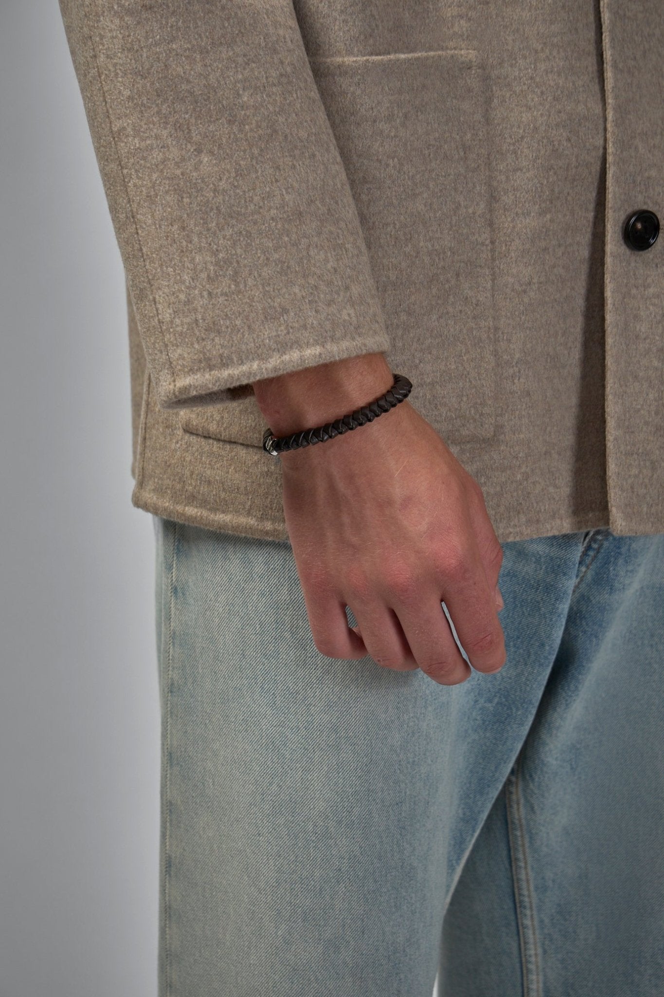 Bottega Veneta - Leather Knot Bracelet - LABELS