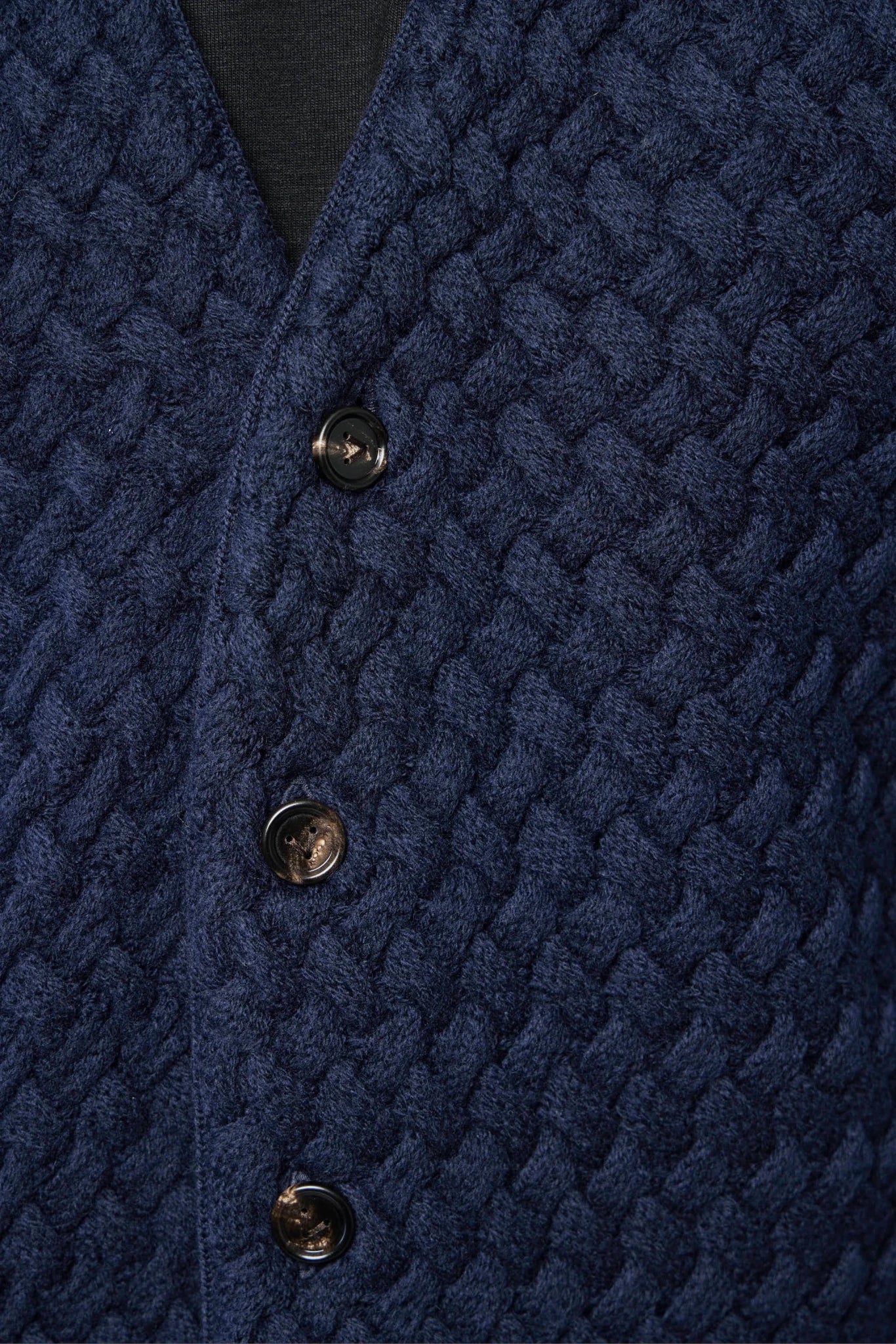 Bottega Veneta - LW Wool Intrecciato Cardigan - LABELS