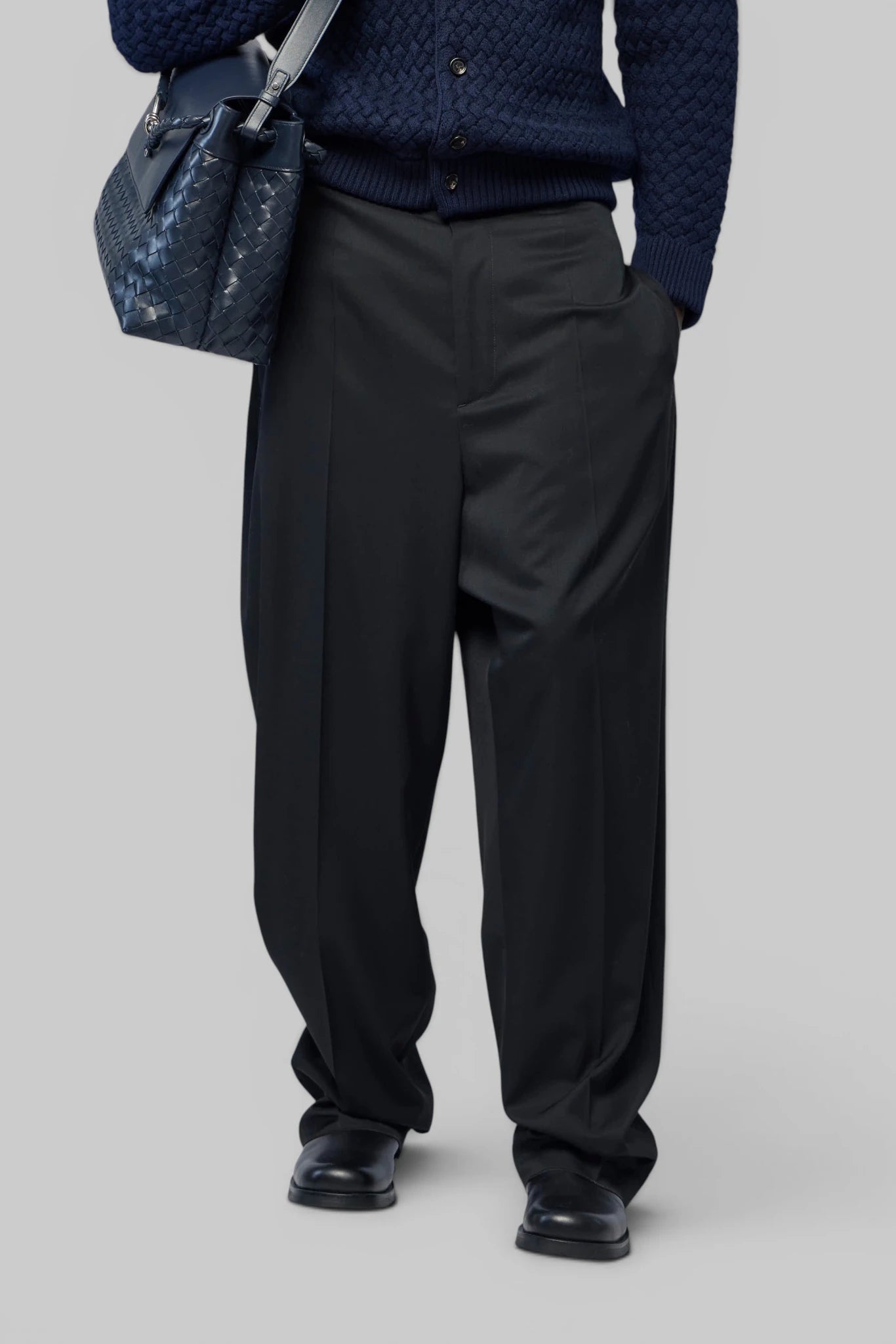 Bottega Veneta - LW Wool Twill Trousers - LABELS
