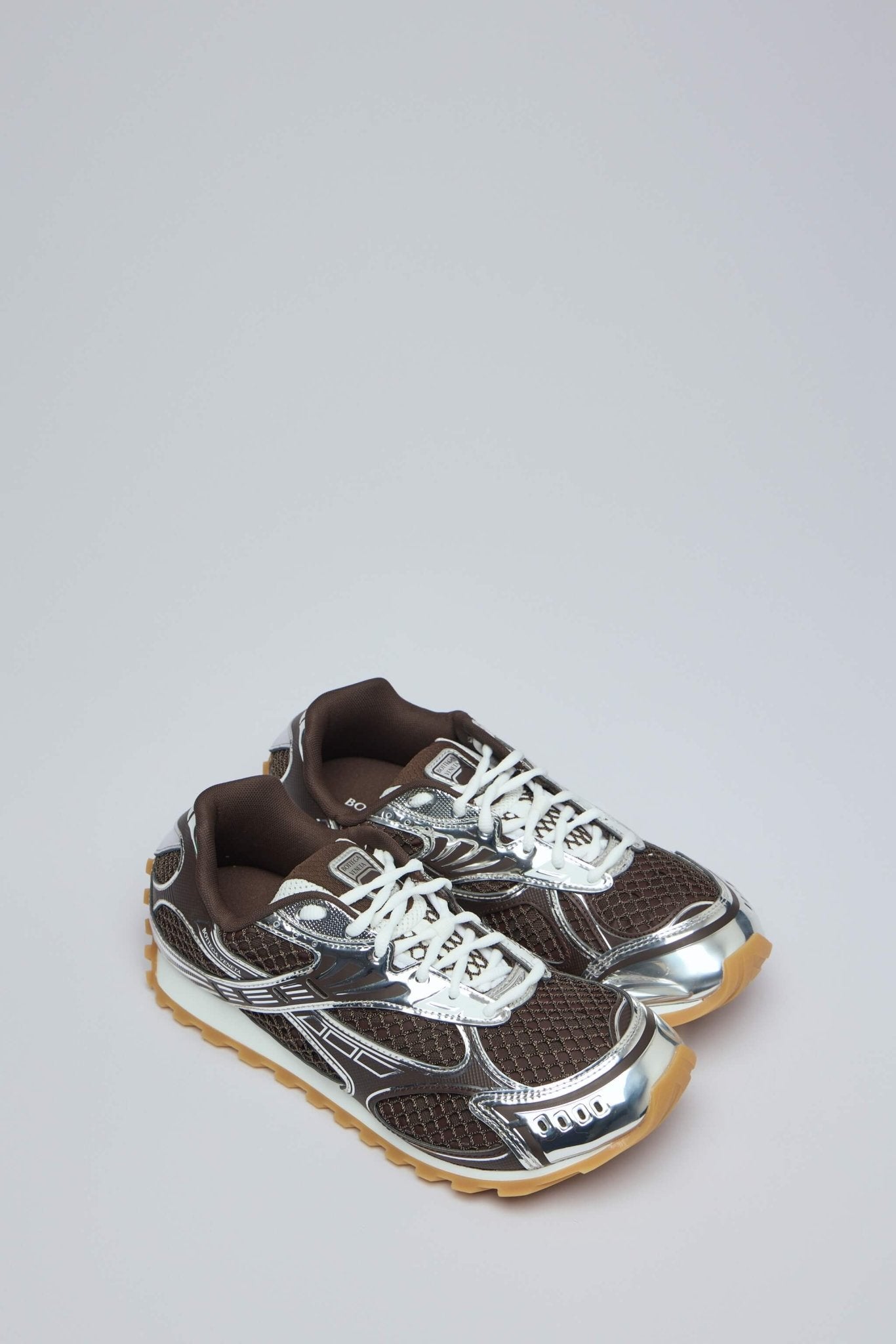 Bottega Veneta - Orbit Sneaker Fabric/fondant - silver - LABELS