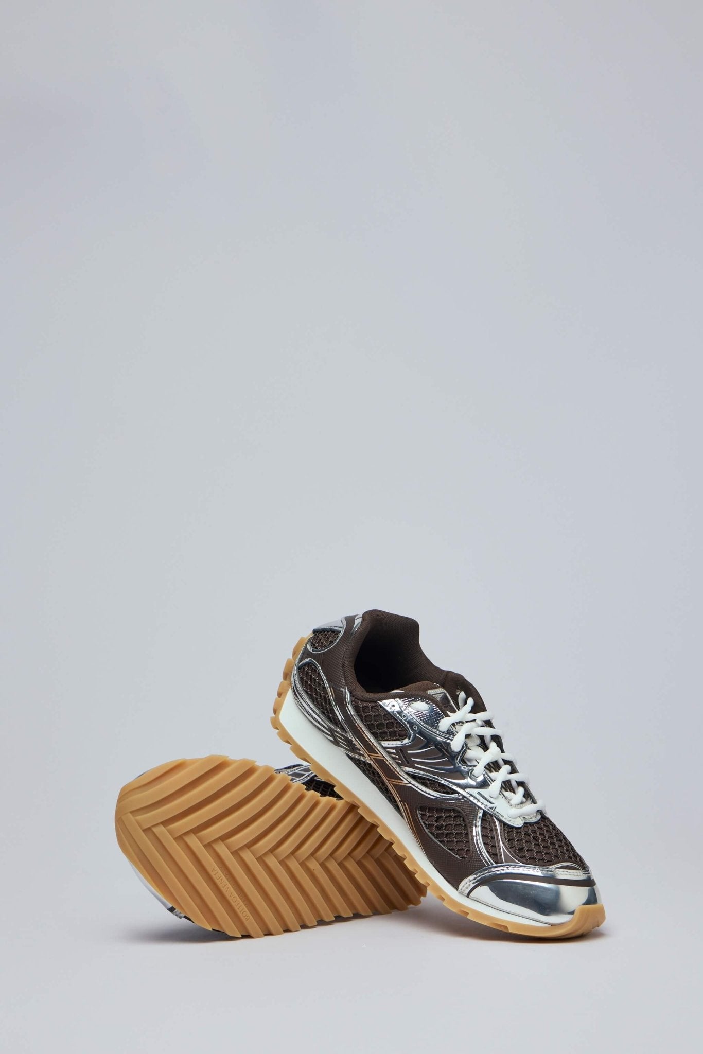 Bottega Veneta - Orbit Sneaker Fabric/fondant - silver - LABELS